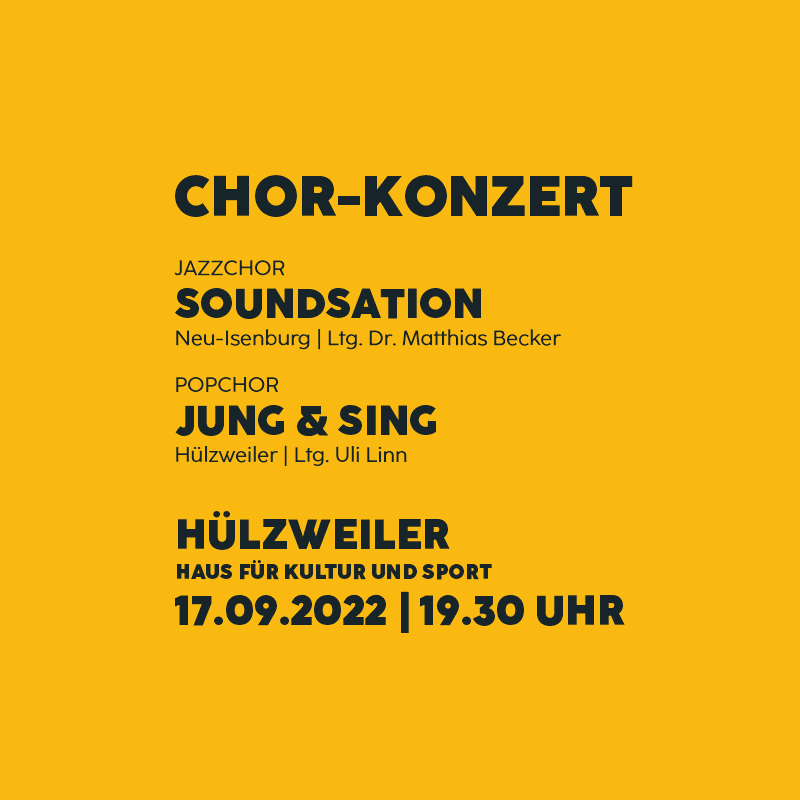 Chor Werk Soundsation 2022